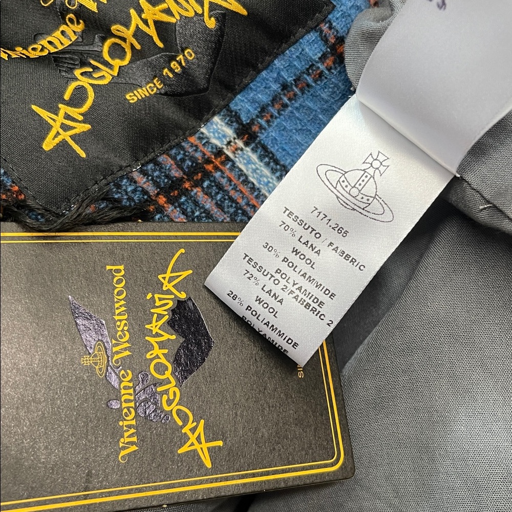 Vivienne Westwood NWT AW17/18 Anglomania Wool MACANDREAS Tartan Plaid Small - Picture 4 of 13